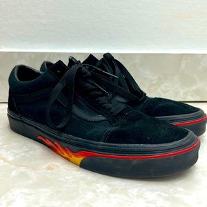 Vans Flame 🔥 Old Skool 🔥size 8.5 men